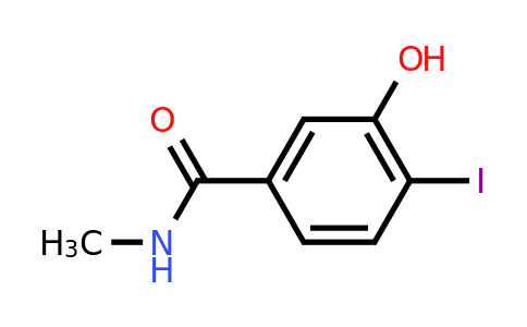 CAS 1243409-21-3 | 3-Hydroxy-4-iodo-N-methylbenzamide