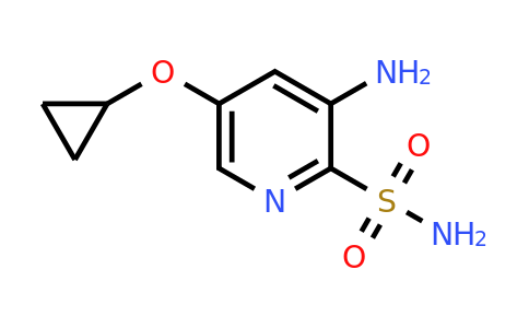 CAS 1243409-22-4 | 3-Amino-5-cyclopropoxypyridine-2-sulfonamide