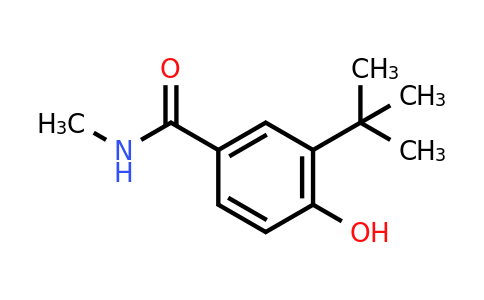 CAS 1243409-26-8 | 3-Tert-butyl-4-hydroxy-N-methylbenzamide