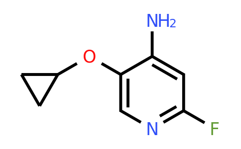 CAS 1243409-28-0 | 5-Cyclopropoxy-2-fluoropyridin-4-amine