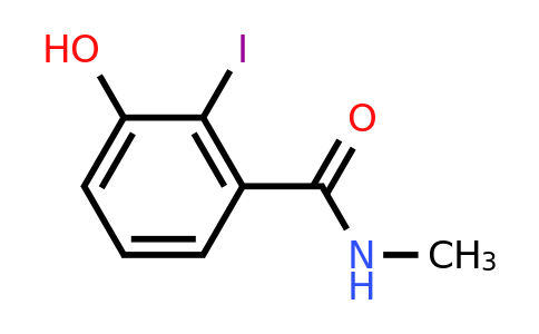 CAS 1243409-32-6 | 3-Hydroxy-2-iodo-N-methylbenzamide