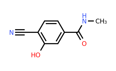 CAS 1243409-35-9 | 4-Cyano-3-hydroxy-N-methylbenzamide