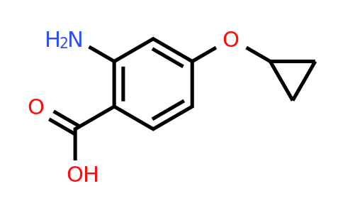 CAS 1243409-36-0 | 2-Amino-4-cyclopropoxybenzoic acid