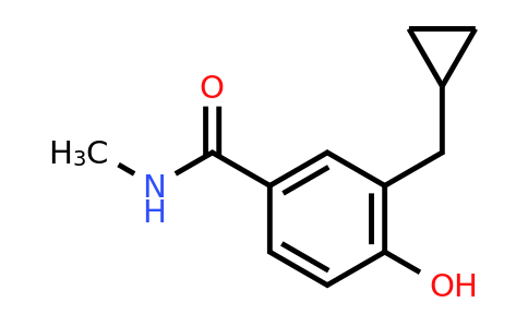 CAS 1243409-41-7 | 3-(Cyclopropylmethyl)-4-hydroxy-N-methylbenzamide