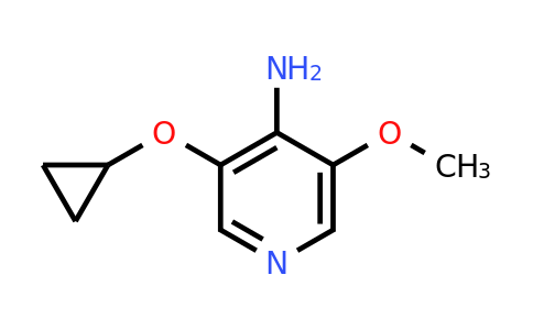 CAS 1243409-45-1 | 3-Cyclopropoxy-5-methoxypyridin-4-amine