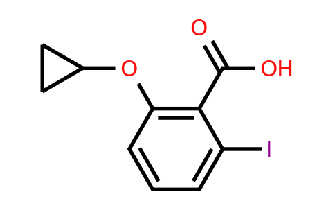 CAS 1243409-48-4 | 2-Cyclopropoxy-6-iodobenzoic acid