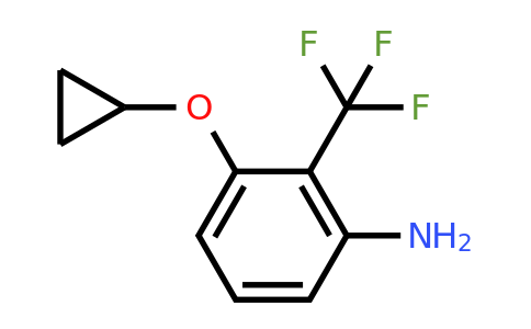 CAS 1243409-51-9 | 3-Cyclopropoxy-2-(trifluoromethyl)aniline