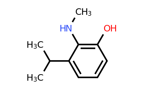 CAS 1243409-53-1 | 2-(Methylamino)-3-(propan-2-YL)phenol