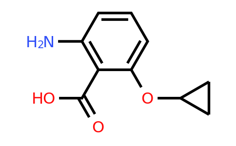 CAS 1243409-54-2 | 2-Amino-6-cyclopropoxybenzoic acid