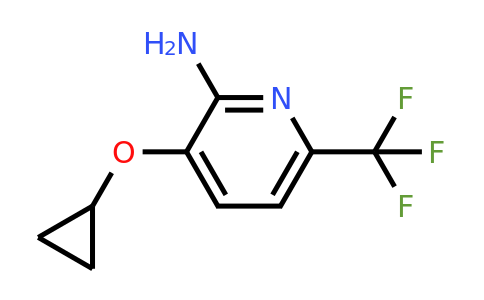 CAS 1243409-56-4 | 3-Cyclopropoxy-6-(trifluoromethyl)pyridin-2-amine