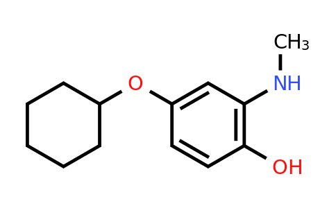 CAS 1243409-57-5 | 4-(Cyclohexyloxy)-2-(methylamino)phenol