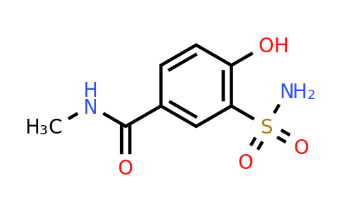 CAS 1243409-67-7 | 4-Hydroxy-N-methyl-3-sulfamoylbenzamide