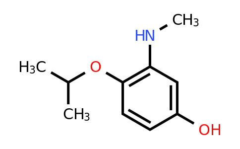 CAS 1243409-70-2 | 3-(Methylamino)-4-(propan-2-yloxy)phenol
