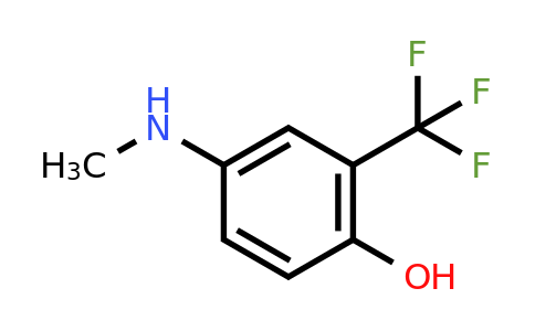 CAS 1243409-74-6 | 4-(Methylamino)-2-(trifluoromethyl)phenol