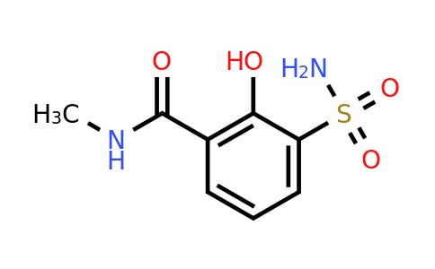 CAS 1243409-80-4 | 2-Hydroxy-N-methyl-3-sulfamoylbenzamide