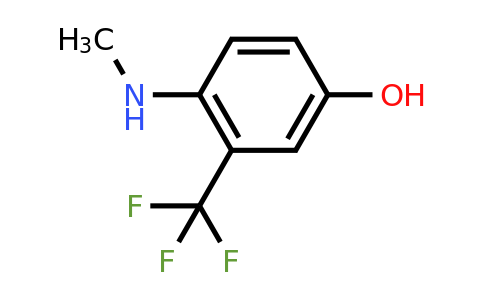 CAS 1243409-82-6 | 4-(Methylamino)-3-(trifluoromethyl)phenol