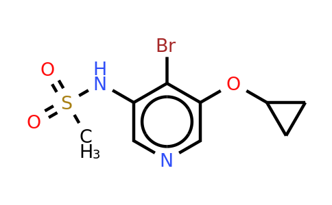 CAS 1243409-83-7 | N-(4-bromo-5-cyclopropoxypyridin-3-YL)methanesulfonamide