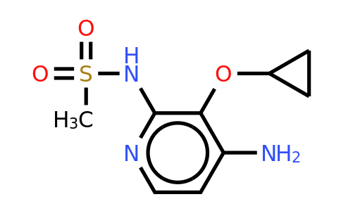 CAS 1243409-88-2 | N-(4-amino-3-cyclopropoxypyridin-2-YL)methanesulfonamide