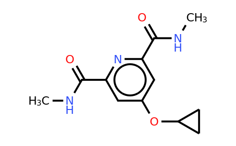 CAS 1243410-08-3 | 4-Cyclopropoxy-N2,N6-dimethylpyridine-2,6-dicarboxamide