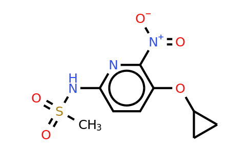 CAS 1243410-09-4 | N-(5-cyclopropoxy-6-nitropyridin-2-YL)methanesulfonamide