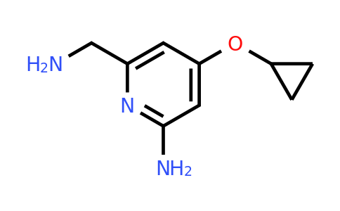 CAS 1243410-12-9 | 6-(Aminomethyl)-4-cyclopropoxypyridin-2-amine
