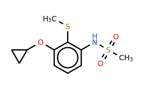CAS 1243410-23-2 | N-(3-cyclopropoxy-2-(methylthio)phenyl)methanesulfonamide