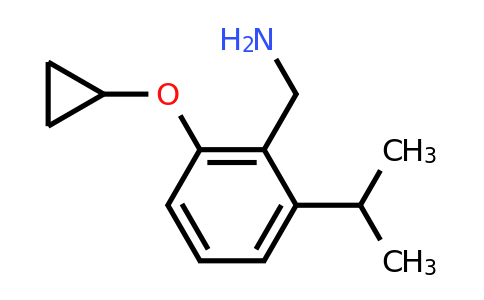 CAS 1243410-27-6 | (2-Cyclopropoxy-6-isopropylphenyl)methanamine