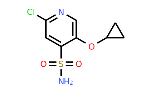 CAS 1243410-37-8 | 2-Chloro-5-cyclopropoxypyridine-4-sulfonamide