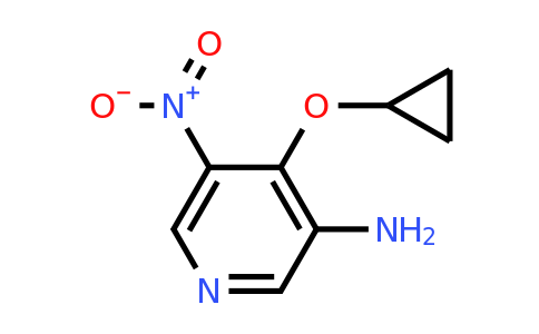 CAS 1243410-55-0 | 4-Cyclopropoxy-5-nitropyridin-3-amine