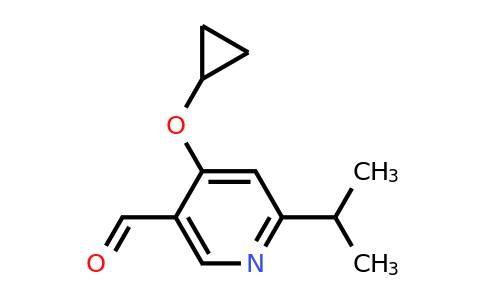 CAS 1243410-65-2 | 4-Cyclopropoxy-6-isopropylnicotinaldehyde