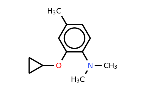 CAS 1243410-92-5 | 2-Cyclopropoxy-N,n,4-trimethylaniline