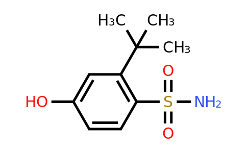 CAS 1243410-95-8 | 2-Tert-butyl-4-hydroxybenzenesulfonamide