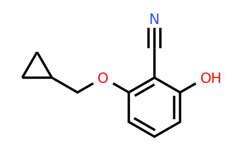 CAS 1243410-99-2 | 2-(Cyclopropylmethoxy)-6-hydroxybenzonitrile
