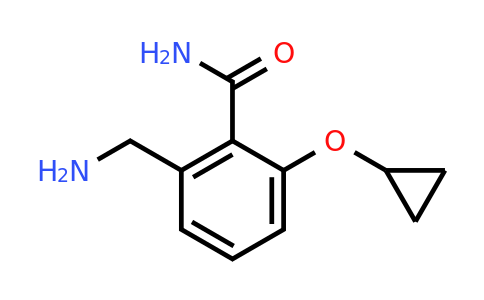 CAS 1243411-21-3 | 2-(Aminomethyl)-6-cyclopropoxybenzamide