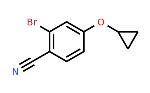 CAS 1243411-24-6 | 2-Bromo-4-cyclopropoxybenzonitrile
