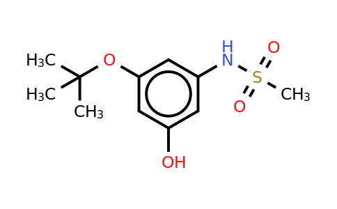 CAS 1243411-30-4 | N-(3-tert-butoxy-5-hydroxyphenyl)methanesulfonamide