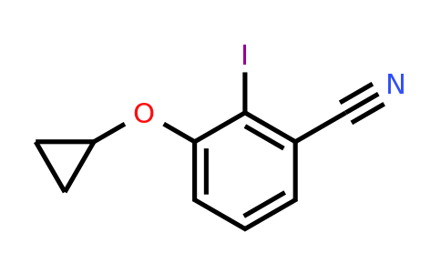 CAS 1243411-38-2 | 3-Cyclopropoxy-2-iodobenzonitrile