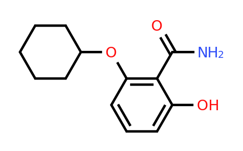 CAS 1243411-46-2 | 2-(Cyclohexyloxy)-6-hydroxybenzamide