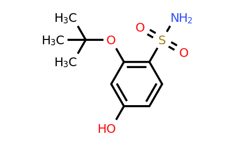 CAS 1243411-50-8 | 2-Tert-butoxy-4-hydroxybenzenesulfonamide