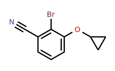 CAS 1243411-53-1 | 2-Bromo-3-cyclopropoxybenzonitrile