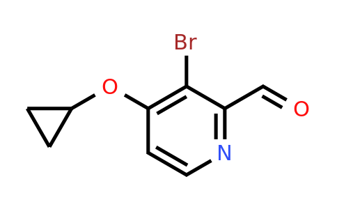 CAS 1243411-56-4 | 3-Bromo-4-cyclopropoxypicolinaldehyde