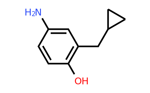 CAS 1243411-70-2 | 4-Amino-2-(cyclopropylmethyl)phenol