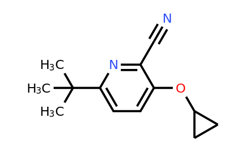 CAS 1243413-94-6 | 6-Tert-butyl-3-cyclopropoxypicolinonitrile