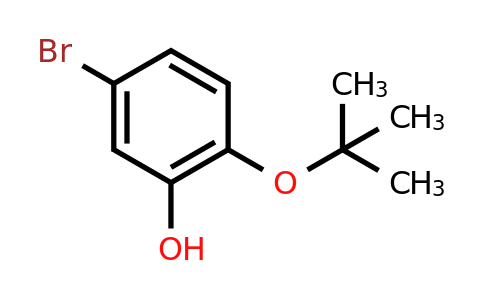 CAS 1243413-95-7 | 5-Bromo-2-(tert-butoxy)phenol