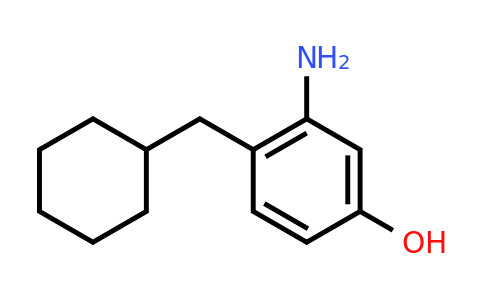 CAS 1243413-97-9 | 3-Amino-4-(cyclohexylmethyl)phenol