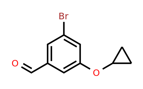 CAS 1243414-01-8 | 3-Bromo-5-cyclopropoxybenzaldehyde