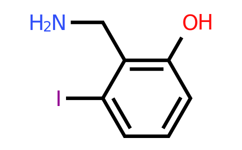2-(Aminomethyl)-3-iodophenol