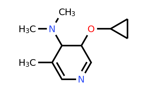 CAS 1243414-15-4 | 3-Cyclopropoxy-N,n,5-trimethyl-3,4-dihydropyridin-4-amine