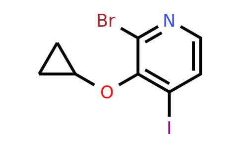 CAS 1243414-18-7 | 2-Bromo-3-cyclopropoxy-4-iodopyridine