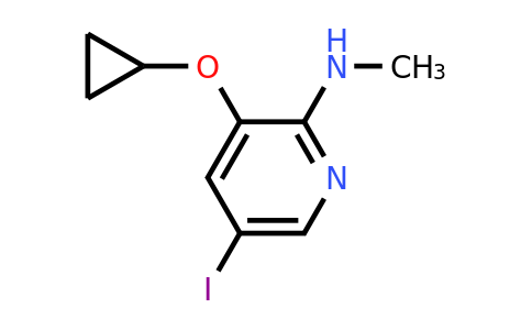 CAS 1243414-19-8 | 3-Cyclopropoxy-5-iodo-N-methylpyridin-2-amine